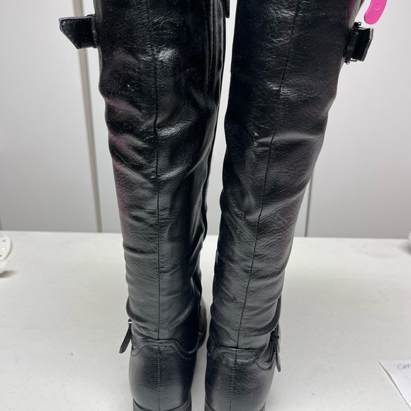 Black Riding Boots knee high - Picture 2 of 11